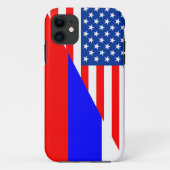 統一された州アメリカ合衆国ロシア半旗アメリカ国 Case-Mate iPhoneケース (裏面)