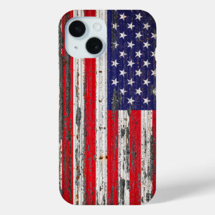 統一された州アメリカ国旗 iPhone 15ケース