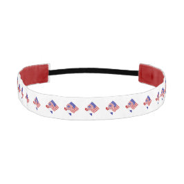 統一された州アメリカ国旗USAサッカーボール アスレチックヘッドバンド