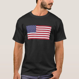 統一された州アメリカ国旗USAファンアメリカL Tシャツ