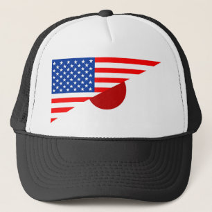統一された州アメリカ日本半旗アメリカ国 キャップ