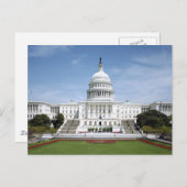 統一された州キャピトル建物 ポストカード (正面/裏面)