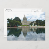 統一された州キャピトル建物 ポストカード (正面/裏面)