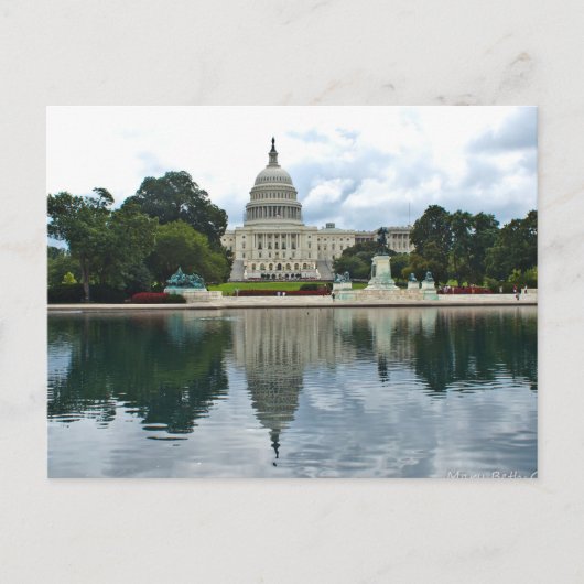 統一された州キャピトル建物 ポストカード (正面)