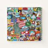 統一された州ステッカー ノートブック (裏面)