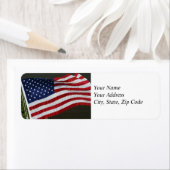 統一された州フラグ住所 シール (インサイチュ)