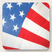 統一された州フラグ懸命プラスチックコースター コースター (正面)