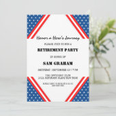 統一された州フラグ軍隊退職招待状 招待状 (スタンド正面)