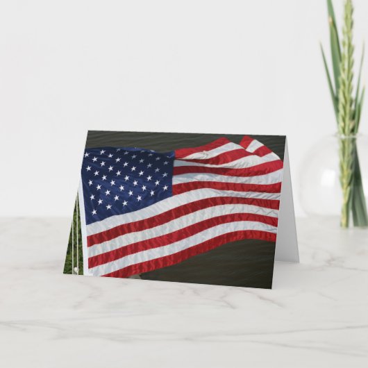 統一された州フラグ カード (正面)