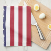統一された州フラグ キッチンタオル (四つ折り)