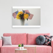 統一された州フラグ キャンバスプリント (インサイチュ (リビング))