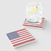 統一された州フラグ ストーンコースター (横)