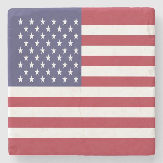 統一された州フラグ ストーンコースター (正面)