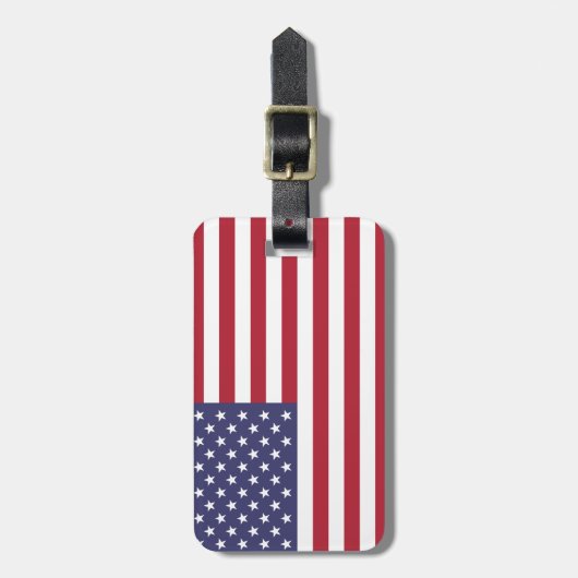 統一された州フラグ ラゲッジタグ (正面縦)
