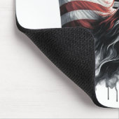 統一された州フラグ。消防士 マウスパッド (コーナー)