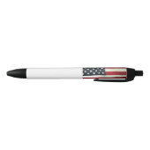 統一された州フラグ 黒ボールペン (ボトム)
