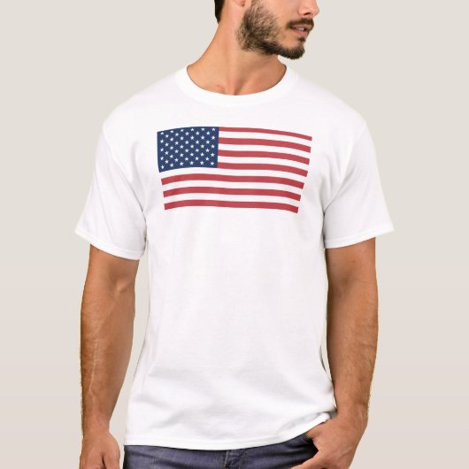 統一された州フラグ Tシャツ (正面)