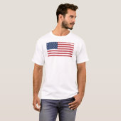 統一された州フラグ Tシャツ (正面フル)