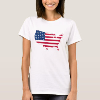 統一された州フラグTシャツ Tシャツ