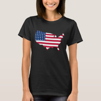 統一された州フラグTシャツ Tシャツ