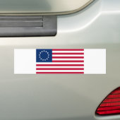 統一された州ベッツィロス国旗 バンパーステッカー (車上)