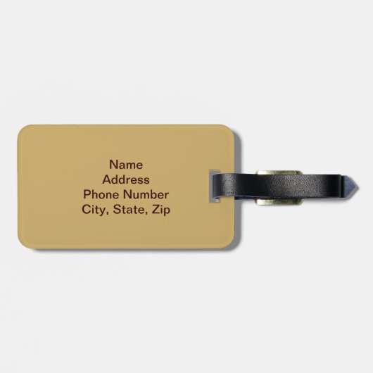 統一された州マップ荷物タグ ラゲッジタグ (裏面横)