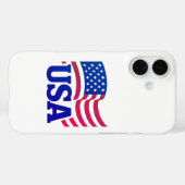 統一された州ユニティ波 Case-Mate iPhoneケース (裏面 (横))