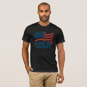 統一された州ユニティ波 Tシャツ (正面フル)