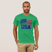 統一された州ユニティ波 Tシャツ (正面フル)