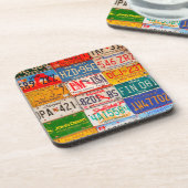 統一された州ライセンスプレートアートアメリカ コースター (左側)