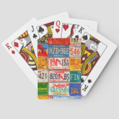 統一された州ライセンスプレートアートアメリカ トランプ (裏面)