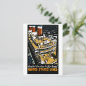 統一された州ライン心地よい提供セーフティスピード ポストカード (スタンド正面)