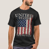 統一された州レトログランジ Tシャツ (正面)