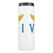 統一された州ヴァージン諸島国旗 タンブラー (裏面)