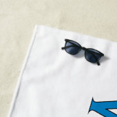 統一された州ヴァージン諸島国旗 ビーチタオル (インサイチュ)