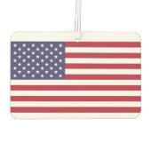 統一された州世界国旗 カーエアーフレッシュナー (裏面)