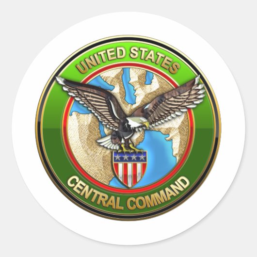 統一された州中央コマンド ラウンドシール (正面)