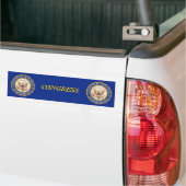 統一された州会議 バンパーステッカー (トラック上)