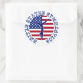 統一された州体操 ラウンドシール (バッグ)