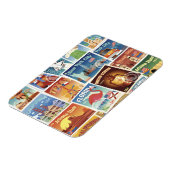 統一された州切手 マグネット (左側)