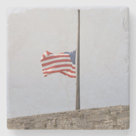 統一された州半旗(米国) ストーンコースター