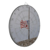 統一された州半旗（米国） ダーツボード (正面左)