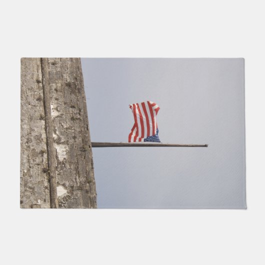 統一された州半旗(米国) ドアマット (正面)