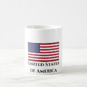 統一された州国旗 コーヒーマグカップ (中央)