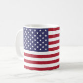 統一された州国旗 コーヒーマグカップ (正面左)