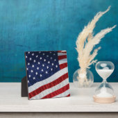 統一された州国旗 フォトプラーク (インサイチュ)