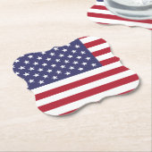 統一された州国旗 ペーパーコースター (アングル)