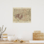 統一された州地理調査 ポスター (キッチン)