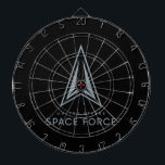 統一された州宇宙力 ダーツボード<br><div class="desc">祝州統一された宇宙力とインスパイアデザインははっきりした愛国的な要素を含む。国家プライドを展示しながら、このエリート軍隊ブランチの献身と成果を賞賛するのに最適。</div>
