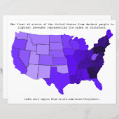 統一された州州令、紫の色合い (正面/裏面)